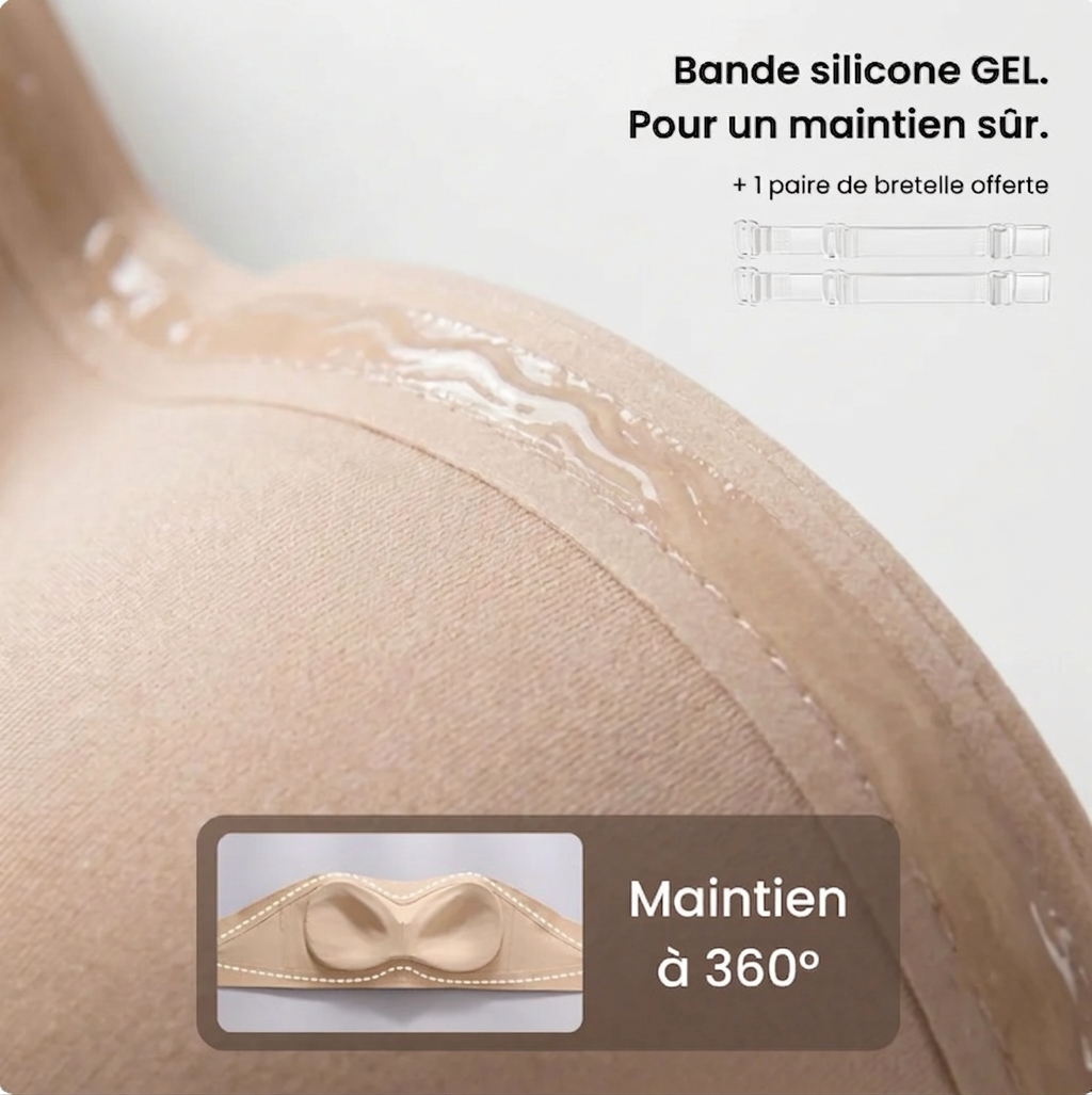 PerlaSculpt™-Soutien-gorge invisible sans bretelles