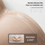 PerlaSculpt™-Soutien-gorge invisible sans bretelles